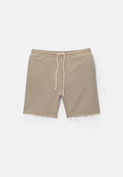 Pull_and_bear Bermuda jogger bas effiloché 