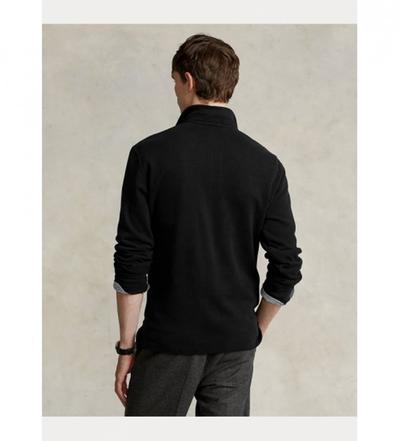 Ralph_lauren Polo   															 					Estate-Rib polo shirt black 