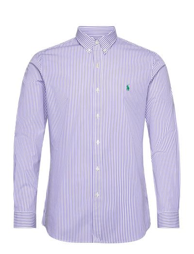 Ralph_lauren Slim Fit Striped Stretch Poplin Shirt 