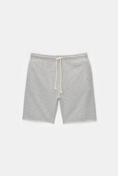 Pull_and_bear Bermuda jogger bas effiloché 