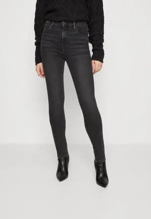 Levis 720™ High Rise Super Skinny - Jeans Skinny - black 