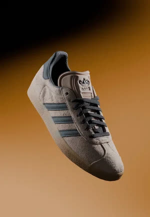 Adidas Gazelle Unisex - Baskets basses - taupe/night indigo 