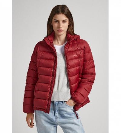 Pepe_jeans   															 					Veste Maddie rouge Maddie rouge 