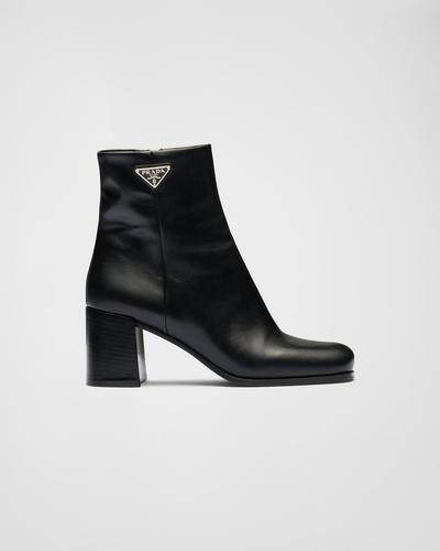 Prada Bottines en cuir 