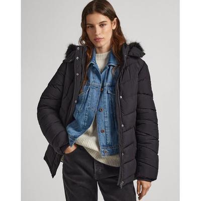 Pepe_jeans Doudoune courte à capuche 