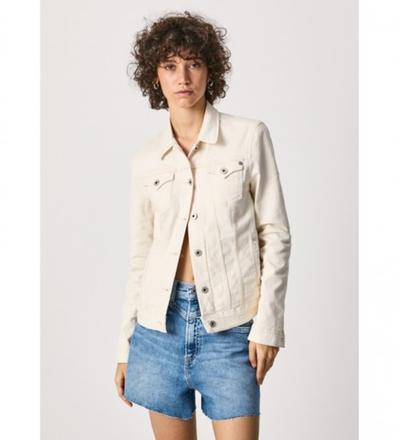 Pepe_jeans   															 					Veste Thrift beige 