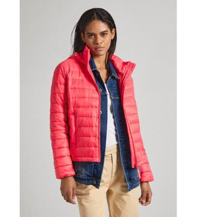 Pepe_jeans   															 					Veste Sonnah rouge 