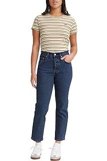 Levis 501 Crop Jeans Femme 