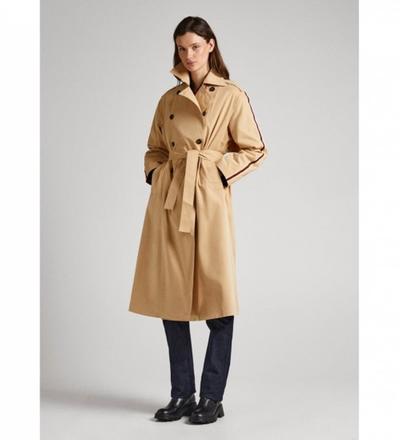 Pepe_jeans   															 					Trench-coat beige Marla 