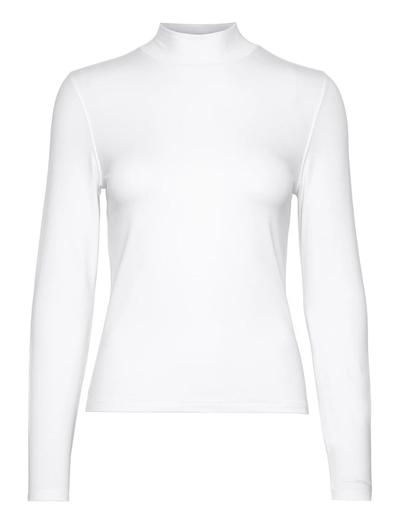 Calvin_klein Cotton Modal Ls Mock Neck 