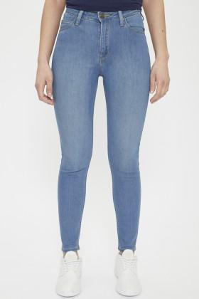 Lee Jeans Scarlett skinny bleu délavé 