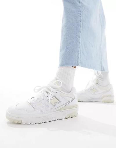 New_balance  - 550 - Baskets - Blanc et beige 