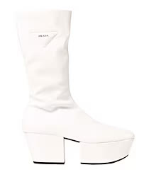 Prada  Platform Pull On Boots 