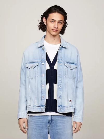 Tommy_jeans Veste Trucker Ryan Classics en denim délavé 