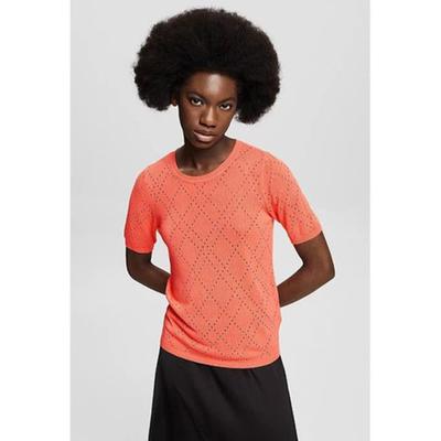 Esprit Pull col rond en fine maille 