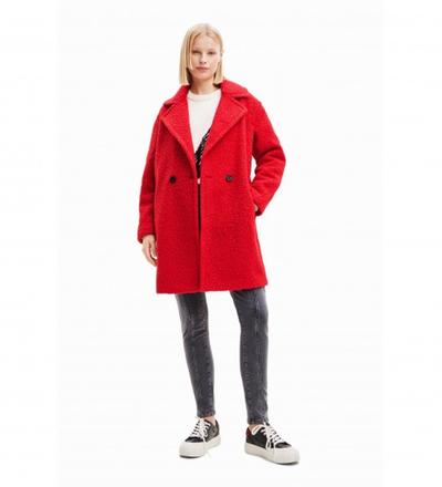 Desigual   															 					Manteau London Rouge 