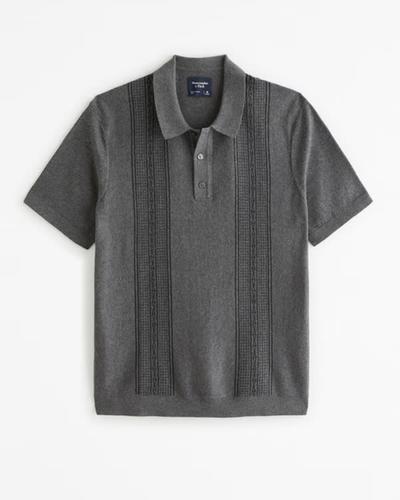 Abercrombie Modern Classic 3-Button Sweater Polo 