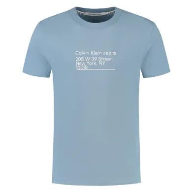 Calvin_klein  T-shirt Address Logo Hommes 