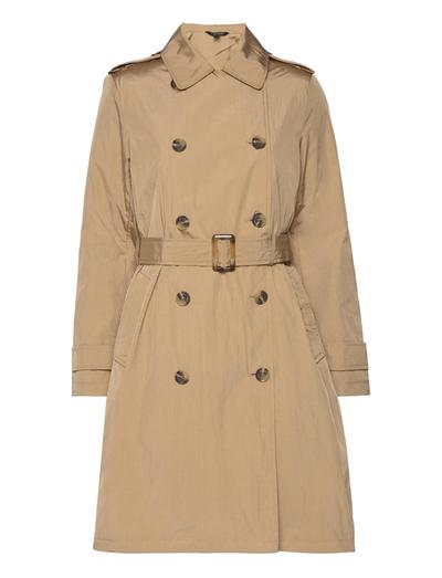 Lauren_ralph_lauren Belted Double-Breasted Trench Coat 