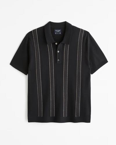 Abercrombie Modern Classic 3-Button Sweater Polo 