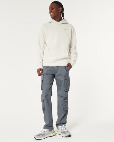 Hollister Slim Straight Pull-On 4-Pocket Cargo Pants 