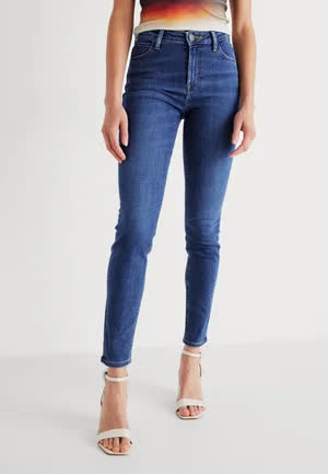 Lee Scarlett High - Jeans Skinny - mid copan 