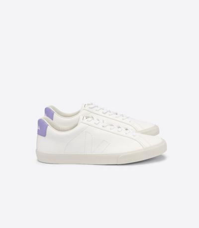 Veja Esplar Chromefree Leather White Lavande 
