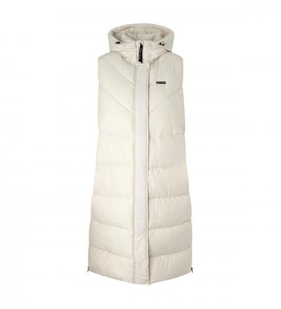 Pepe_jeans   															 					Gilet Mercy blanc cassé 