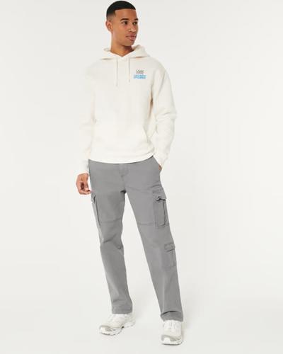 Hollister Straight Heavyweight Cargo Pants 