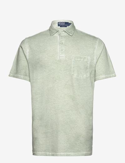 Ralph_lauren Classic Fit Cotton-Linen Polo Shirt 