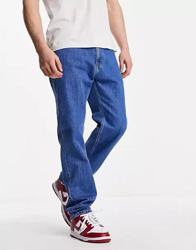 Tommy_hilfiger Tommy Jeans - Ethan - Jean décontracté droit - Délavage moyen 