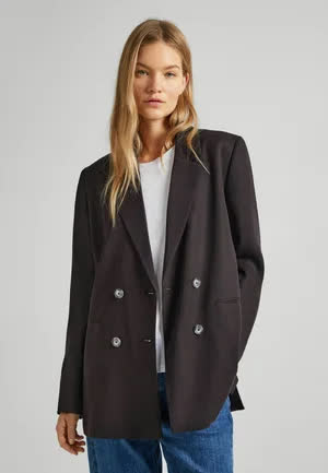 Pepe_jeans Sharon - Manteau court - black 