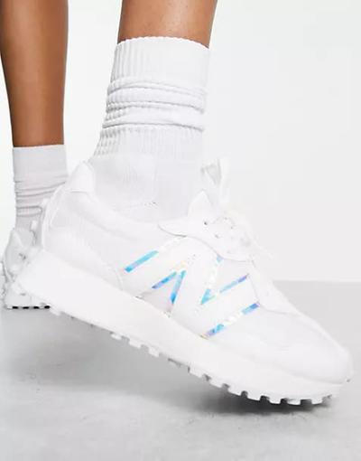 New_balance  - 327 - Baskets - Blanc 