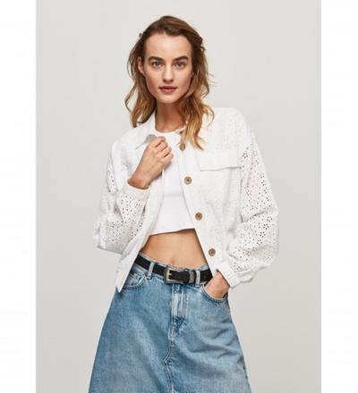 Pepe_jeans   															 					Veste Sunna blanche 