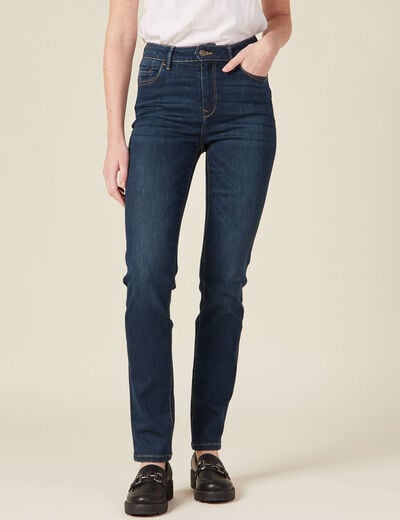 Bonobo Jeans slim taille haute denim brut femme 