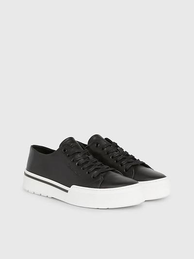 Calvin_klein Baskets en cuir 