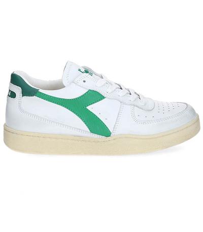 Veja Baskets homme Mi Low Used Bianco/Verde Verdeggiante 