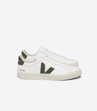 Veja Campo Chromefree Leather White Kaki 