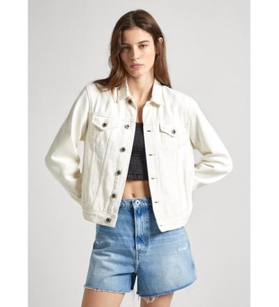 Pepe_jeans   															 					Veste régulière blanche 