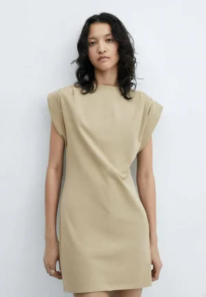 Mango Dates - Robe de jour - open beige 