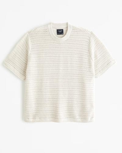 Abercrombie Cropped Sweater Tee 