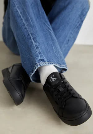 Calvin_klein Classic Cupsole  - Baskets basses - triple black 