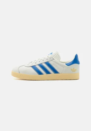 Adidas Gazelle Unisex - Baskets basses - ivory/bluebird/gold metallic 