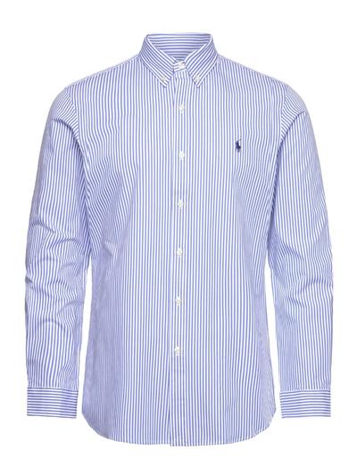 Ralph_lauren Slim Fit Striped Stretch Poplin Shirt 