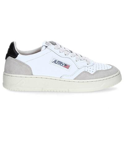 Autry Baskets homme Medalist Low White/Black 