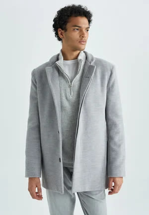 Defacto Manteau court - grey 