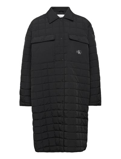 Calvin_klein_jeans Long Quilted Utility Coat 