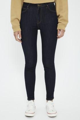 Lee Jeans Scarlett skinny bleu foncé 