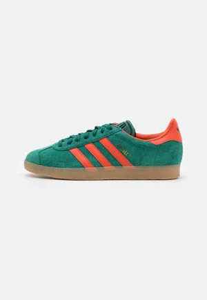 Adidas Gazelle Unisex - Baskets basses - collegiate green/preloved red 