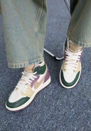 Jordan Air Jordan 1 High Method Of Make - Baskets montantes - galactic jade/desert/sail/sky/mauve/team gold 